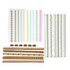 Elegant Braided Rope Or Pearls Chain Silicone Cake Border Decors Molds For Decorating Birthday Wedding Cakes And Dessert
