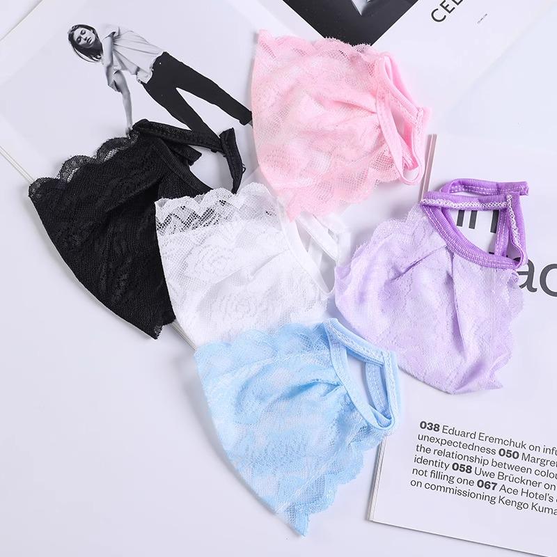 

4 шт. Кружевные маски для лица с защитой от УФ-лучей - 0,38 мм, Покрытие уголков глаз, Бесплатная доставка