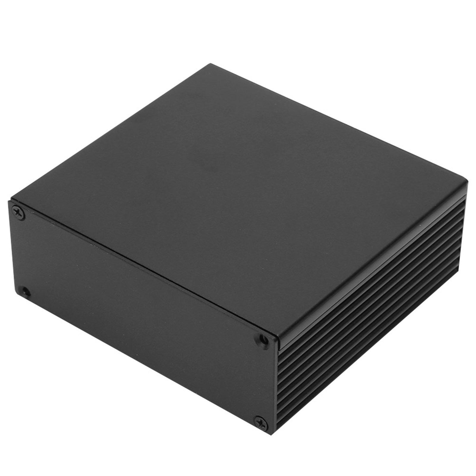 

Circuit Board PCB Instrument Aluminum Cooling Box DIY Electronic Project Enclosure Case