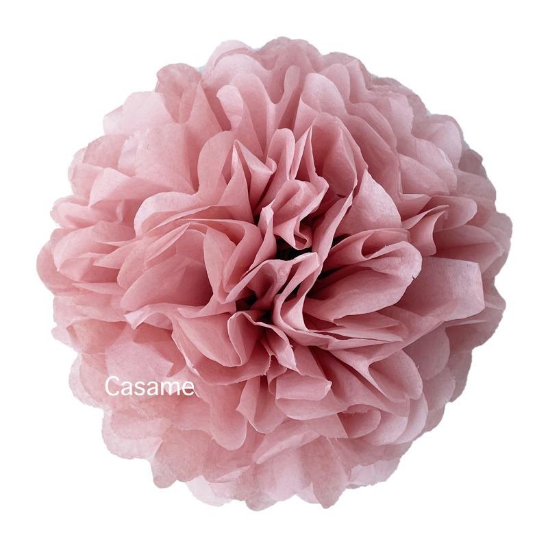 wedding Decoration Tissue Paper Flowers DIY Paper Pom Poms Balls Lanterns Party Decor Craft Wedding Supplies