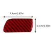 Red Carbon Fiber Glove Box Handle Cover Trim For Honda Accord 2013-2017 Type A