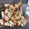 180X90Cm Cashew Print Scarf For Women Autumn And Winter Cotton Linen Scarf Retro Versatile Sun Protection And Warm Shawl