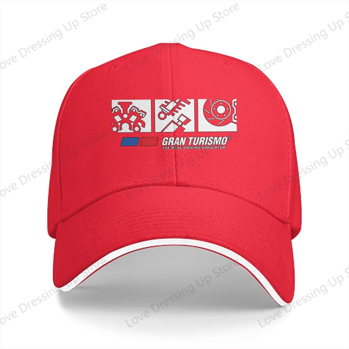 New Gran Turismo Racing Game Unisex Women Baseball Caps Tune Up Shop Colored Truck Driver Hat Running Hats One Size
