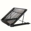 Adjustable Metal Bracket, Foldable Anti Slip Laptop Bracket Base, Flat Floor Folding Bracket, Portable Tracking Bracket