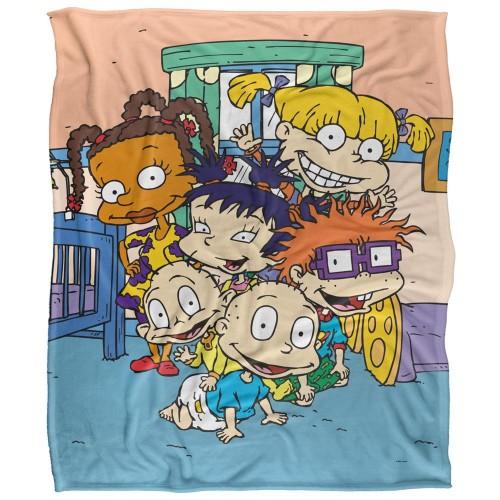 Rugrats Silky Characters Supersoft Blanket
