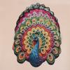 Special-shaped Peacock Mat Non-slip Bathroom Floor Mat  for Living Room Tea Table Bedside