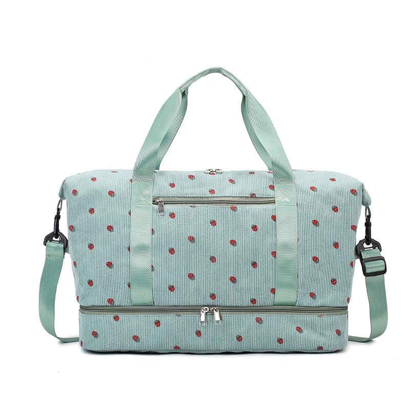 

New Arrivalcasual Travel Bag for Women, Large Capacity, Lightweight Luggage Storage Bag, Short-distance Business Trip Cross-body Bag, Maternity Bag зелений