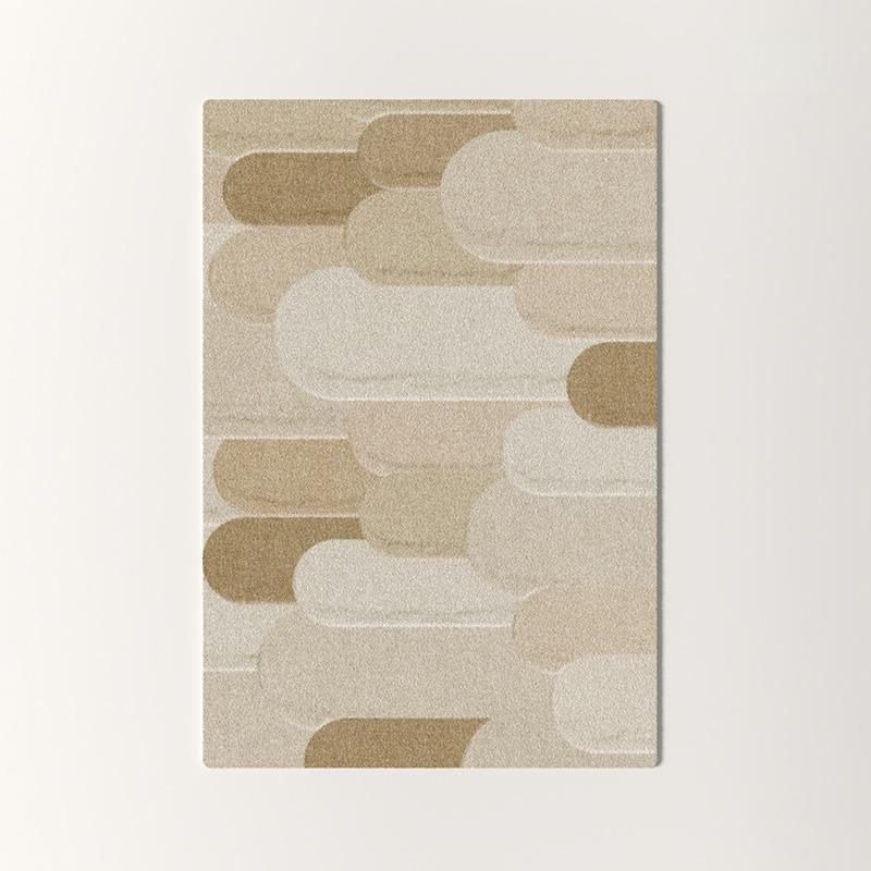 Large Area Living Room Carpet Bedroom Bedside Floor Mats Machine Washable Foldable Rug Soft Short Plush Foot Mat