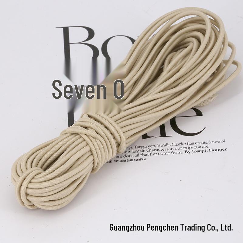 2.5mm High Elasticity Colorful Elastic Rubber Cord