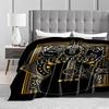 Vintage Sun Records Guitar Printed blanket Decorative Floor blanket blanket, suitable for use in the bedroom, living room, on the sofa
