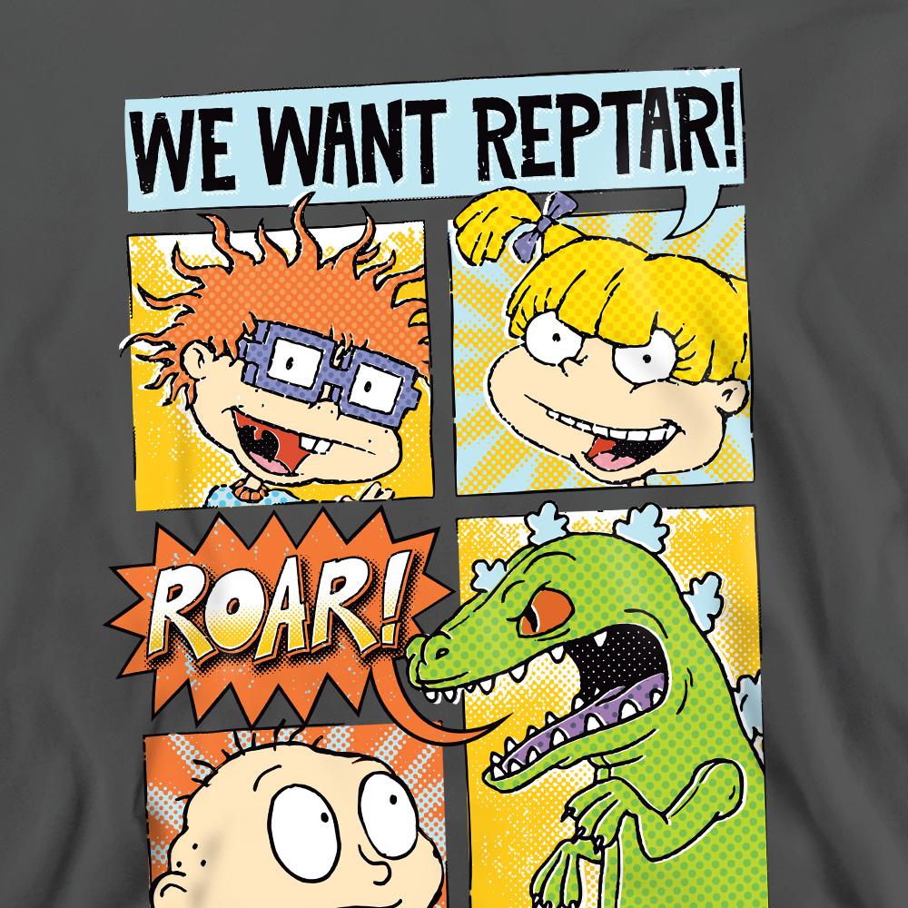 Rugrats Unisex Adult Chceme Reptar! Komiksová mikina