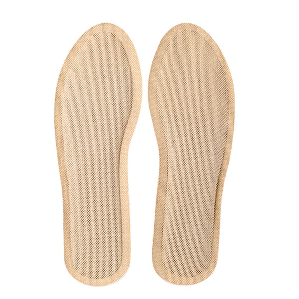 1 Pair Disposable Self heating Insole Foot Warmers Long Lasting Safe Natural Odorless for Men and Women