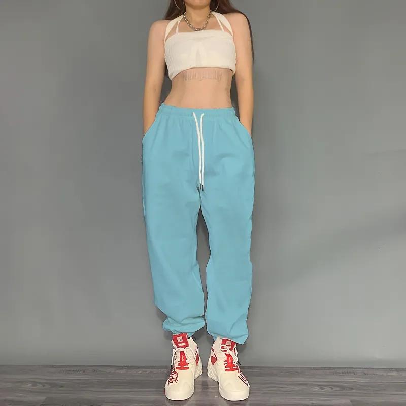 Buy Woman High Waist Loose Tie Feet 