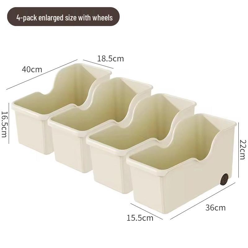 Rolling Under-Sink Cabinet Organizer for Cookware, Lids, and Seasonings