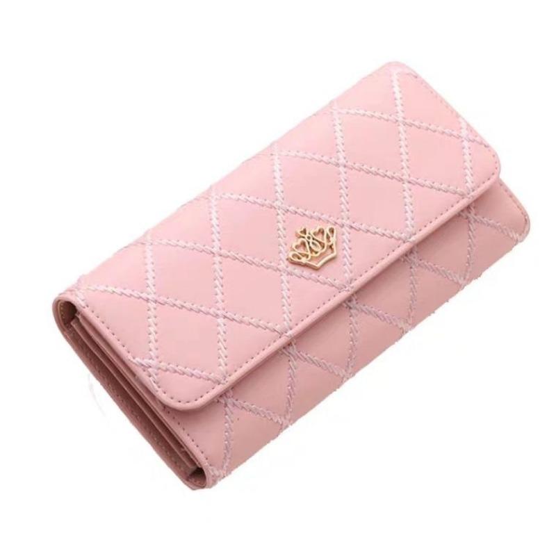 2025 Women's Wallet Long Handbag Multi Card Pocket Leather Wallet