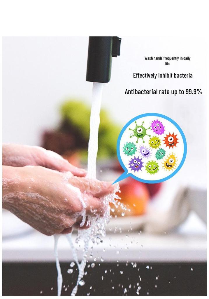 USB Rechargeable Automatic Foaming Soap Dispenser for Kids & Adults, Antibacterial Touchless Handwash Machine