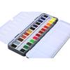 Brustro Artists Professional Watercolour Half Pan Set Of 24