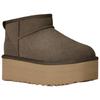 UGG Classic Ultra Mini Platform Suede Warm Versatile Slip-On Snow Boots Women boots Brown 1135092-DDRG