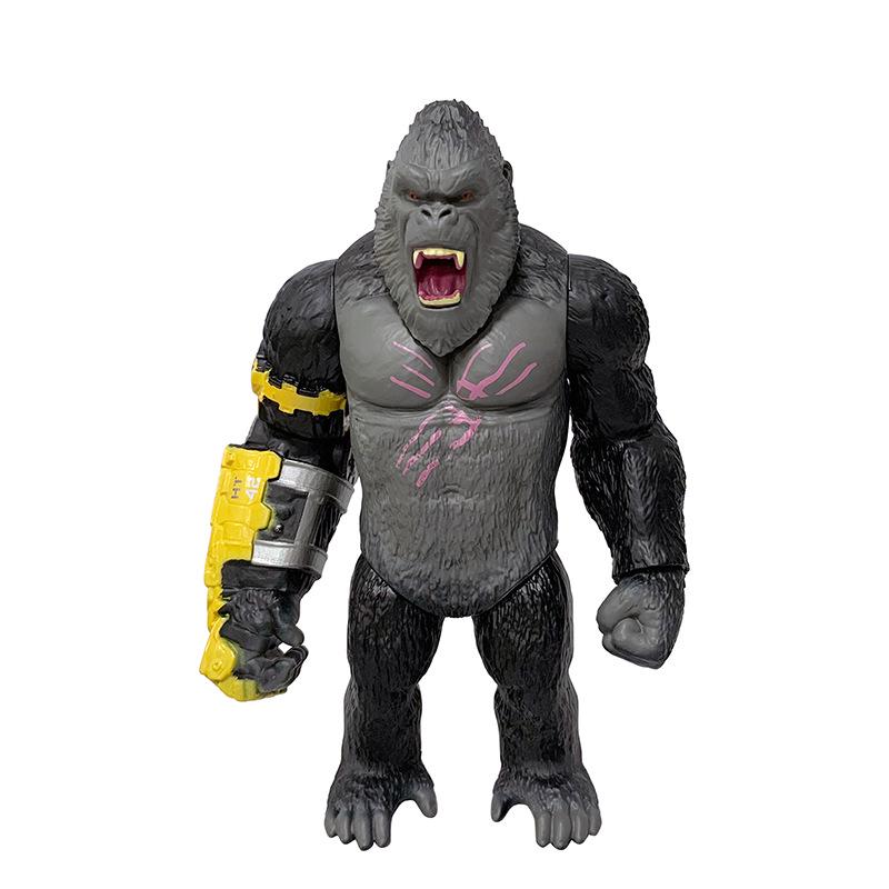 2024 Godzilla vs. Kong 2: Evolved King Kong Gorilla Movable Figure
