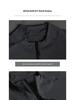 Men's Autumn Stand-Up Collar Cycling Top: Elastic, Sun-Protective, Long-Sleeve, Fitness & Running Zipper Shirt