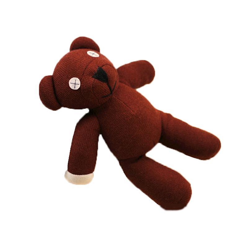 Mr Bean Teddy Plush Doll Brown 23cm Soft Stuffed Figure For Kids Gift And Novelty