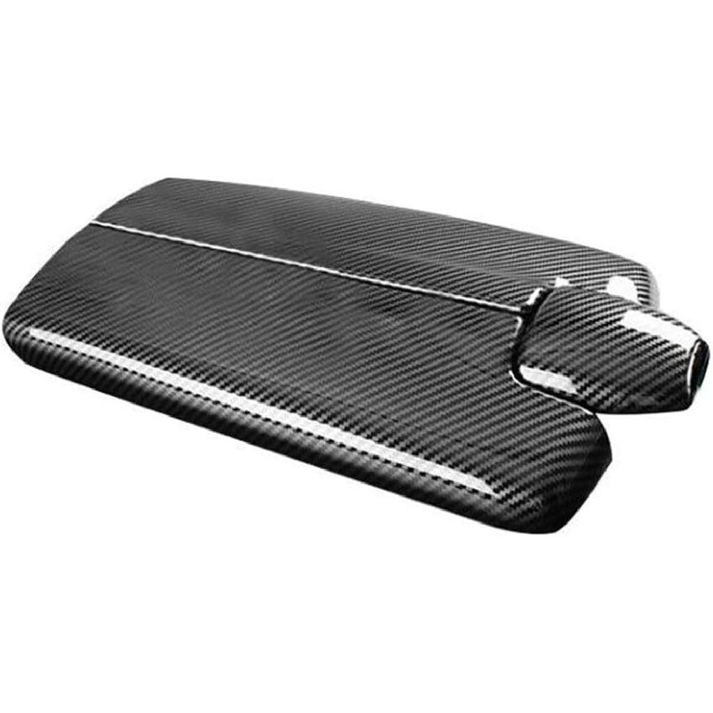 Car Center Armrest Box Cover Fit for Mercedes Benz E Class W212 2010 2011 2012 2013 2014 2015 Interior Auto Accessories Carbon Fiber ABS