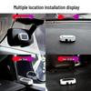 Solar-Powered LED Car Anti-theft Warning Strobe Light