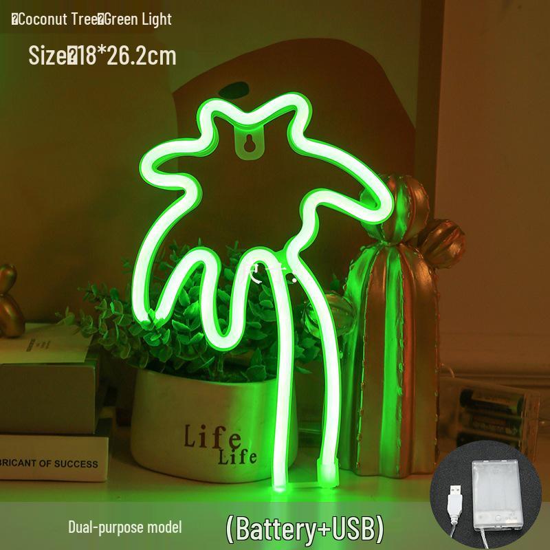 Trendy LED Neon Night Light Sign for Wall Décor