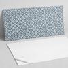 Naklejany Panel Winylowy Do Przedpokoju 100X50 Cm Wzór Z Ornamentami I Kwiatami