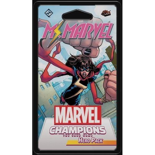 Jeu de cartes - fantasy flight games - marvel champions tcg - ms. marvel - multicolore - 1 joueur ou plus