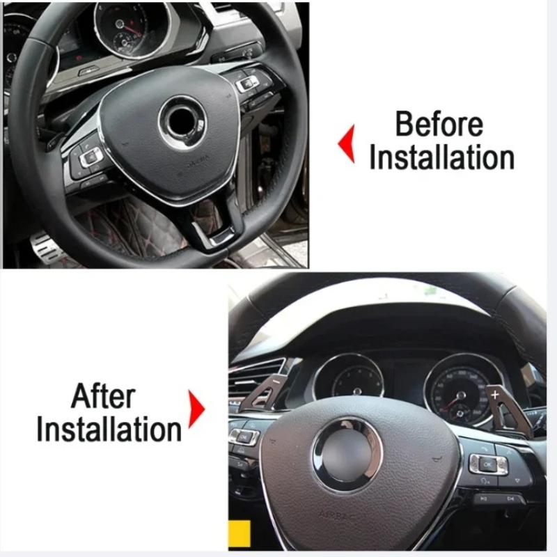 For Volkswagen Tiguan MK2 VW Arteon Golf7 8 Variant Alltrack MK7 T-Cross Passat B8 Steering Wheel DSG Paddle Shifter Extend