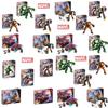 The Avengers Superhero Series Green Giant Invincible Mech Building Blocks Educational Toy For Kids