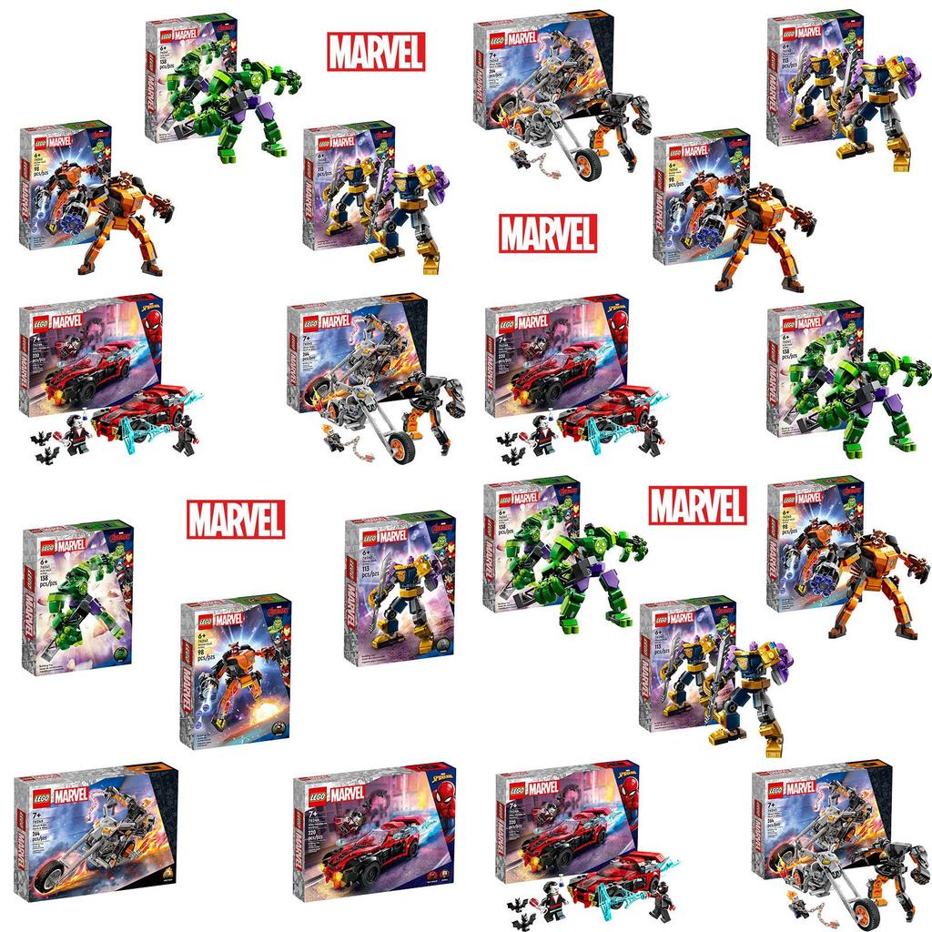 The Avengers Superhero Series Green Giant Invincible Mech Building Blocks Educational Toy For Kids