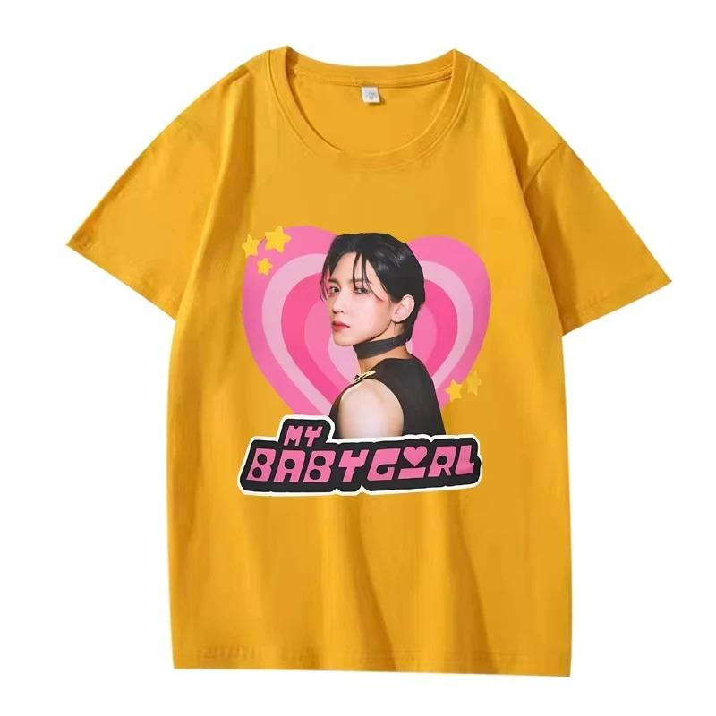 Ateez Yeosang Spin Off Shirt Y2k T Shirt Men Women Oversized Cotton Hot Sale Short Sleeve Summer Top Unisex Tops