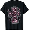 Christian Love Like Jesus Valentine's Day Coquette Bow Girl T-Shirt