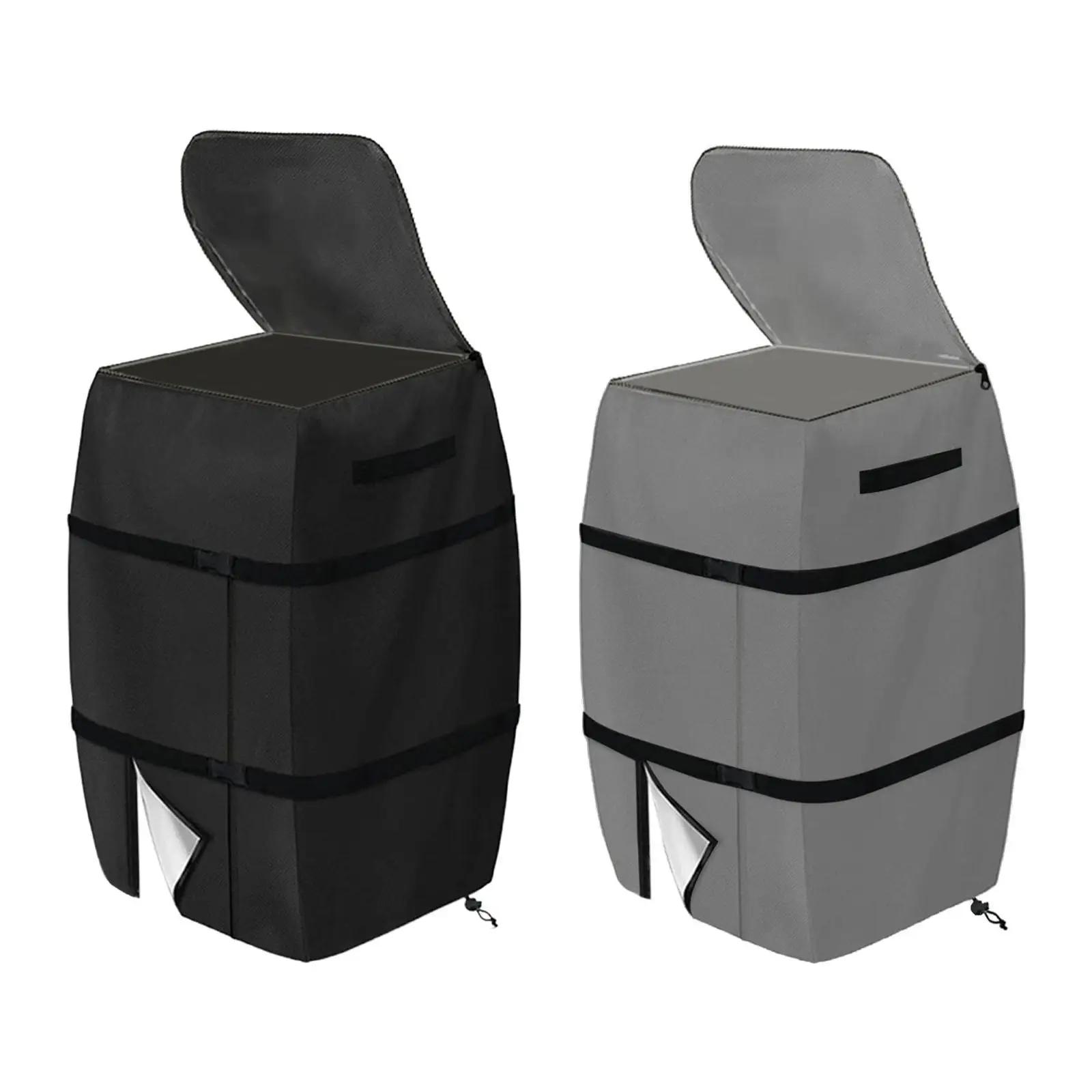 

Чехол для гидромассажной ванны Сверхпрочный Ветрозащитный Чехол для СПА с сумкой для хранения Чехол для садовой мебели 43смx38смx54см Защитный чехол для гидромассажной ванны 43x38x54cm чёрный