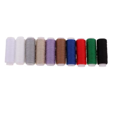 10 Spulen Leder-Jeans-Nähgarn, stark, für Hand-/Maschinenmischung