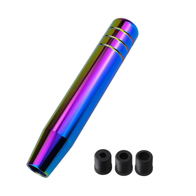 Auto Schalthebelkopf Aluminiumlegierung Auto Schalthebel 18 cm (7,09 Zoll) Auto Joystick Verlängerung Auto Schalthebel Schaltknauf Kopf