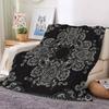 Böhmische Geometrie digital bedrucktes Polyester Schlafzimmer Samt Flanell weiche Sofabezug Decke Fleece weiche Sofabezug Decke