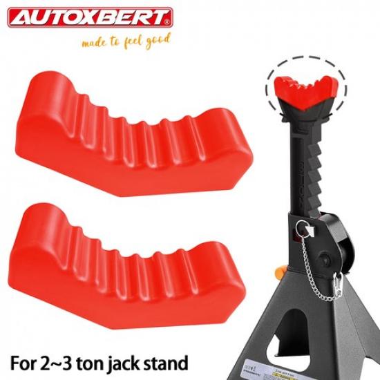 

2 Pcs Universal Jack Pad Adapter for Jack Pad Slotted Frame Rubber Stand 3 Ton