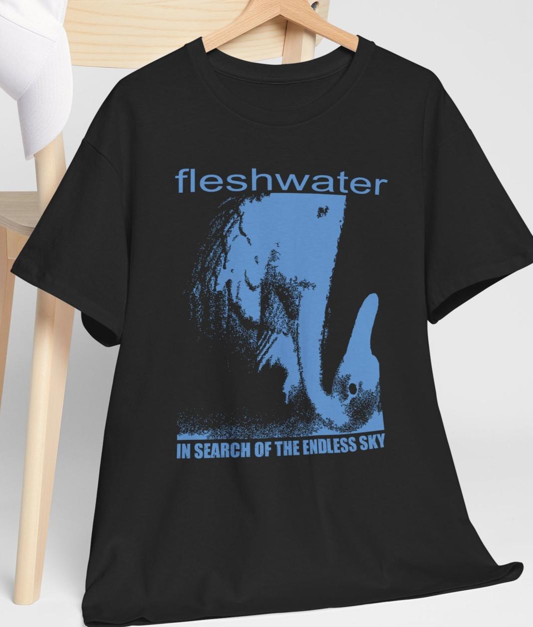 Fleshwater 2000 In Search Of The Endless Sky New Album Released Shoegaze Shirt XXXL