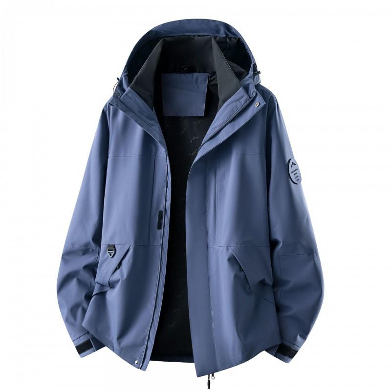Men Women Winter Waterproof Windproof Hiking Jacket With Removable Down Liner Outdoor Camping Trekking Travel