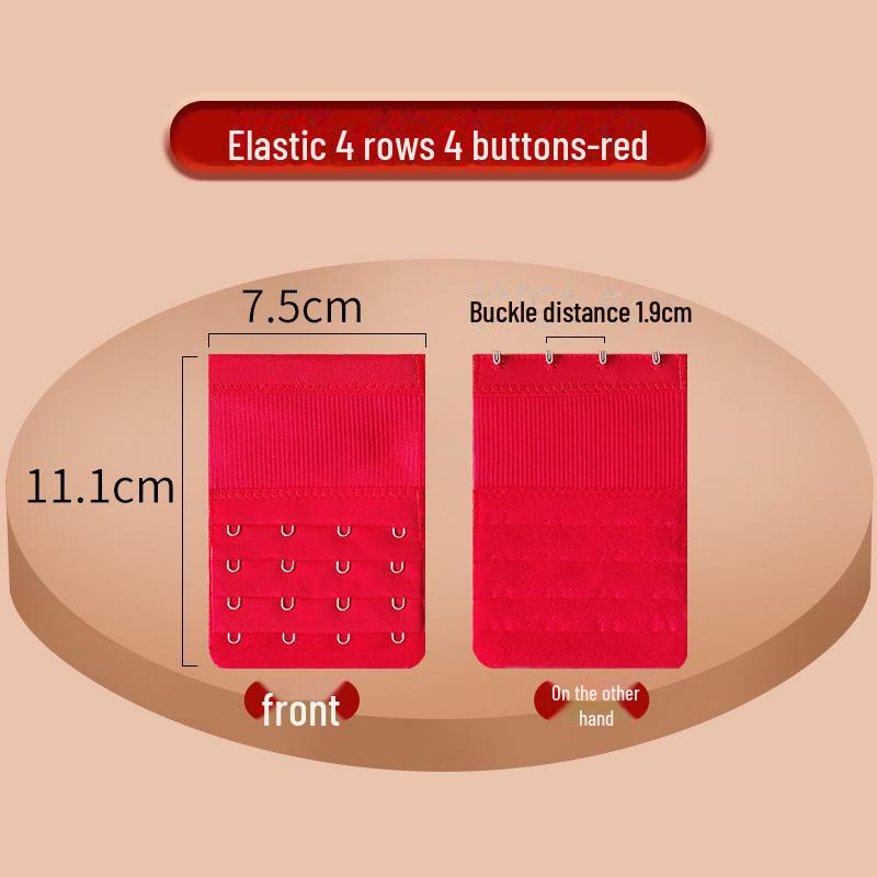 Extensie elastică pentru sutien cu cataramă din oțel inoxidabil - 2x3, 3x3, 4x4 rânduri