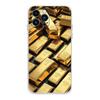 Money Gold Art Phone Case for iPhone 16,15,14,13,12,11 Pro,Max,17,Air,E,Mini Anti-Fingerprint Anti-Shock Rear Cover