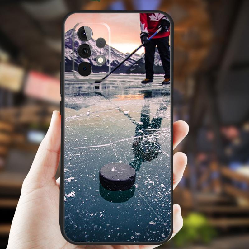 Ice Hockey Rink Case For Samsung Galaxy A05 A06 A22 A53 A33 A26 A16 A56 A36 A32 A52 A54 A34 A14 A55 A15 A35