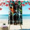 Name Custom KILLER INSTINCT Print Beach Towel, Large Soft Quick Dry Towel for Beach Camping Swimming
