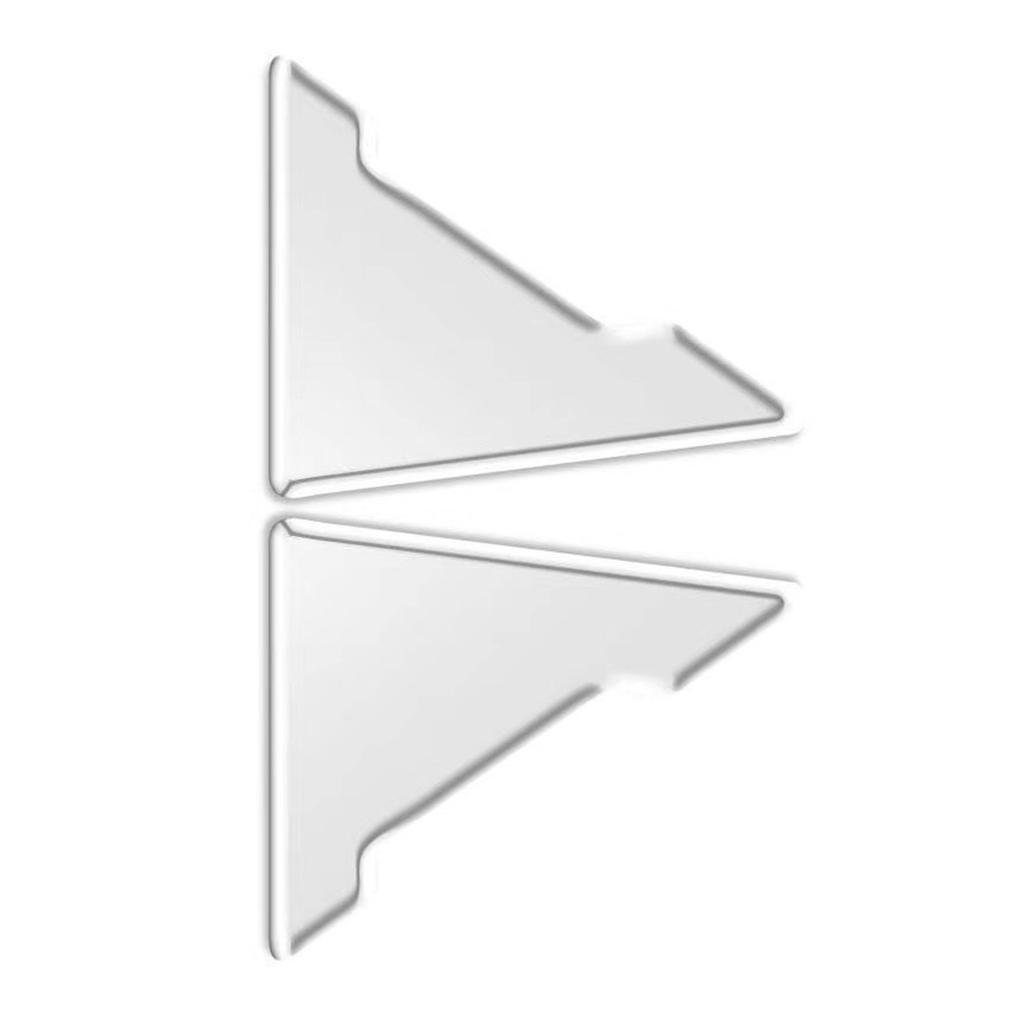 1 Pereche/2 Perechi Protecție Colț Margine Ușă Mașină Universal Protecție Ușă Mașină Husă Antizgârieturi Transparent Protecție Margine Ușă Laterală Garnitură