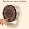 90 Degrees Oscillating Desktop Heater Portable Warmer with Dual Safety Protection Personal Space Heater for Home Office