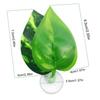 Artificial Leaf Bed Aquarium Accessories Fish Tank Decoration Powerful Sucker Betta Fish Rest Leaf