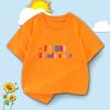 T-shirt Bambino Stampa Lettere "Futura Sorella Maggiore" Francese Manica Corta Girocollo Magliette Bambino Casual Annuncio Gravidanza Top Bambino